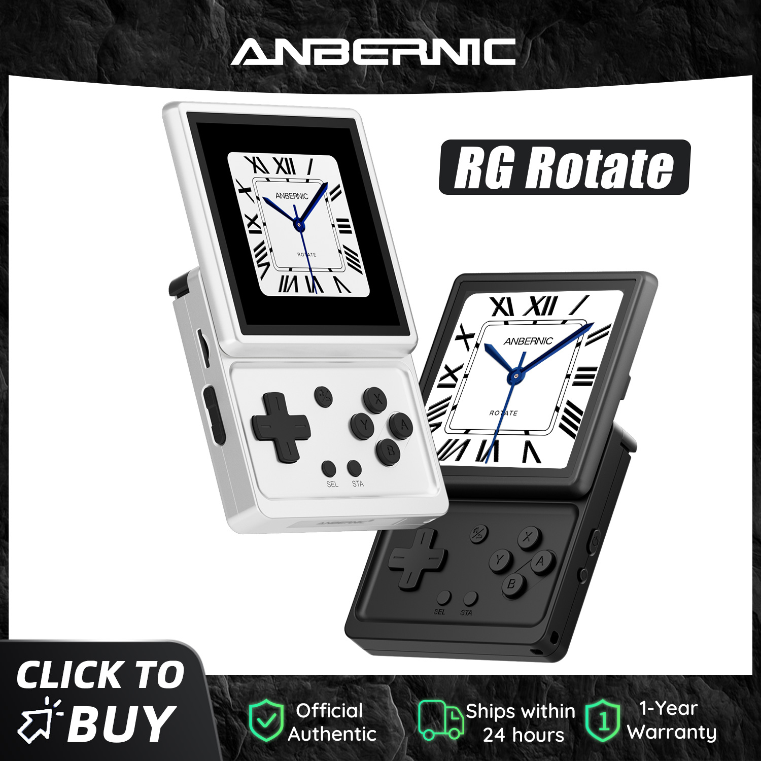 Gaming Console 5 Year Old - Anbernic RG Rotate Retro El Oyun