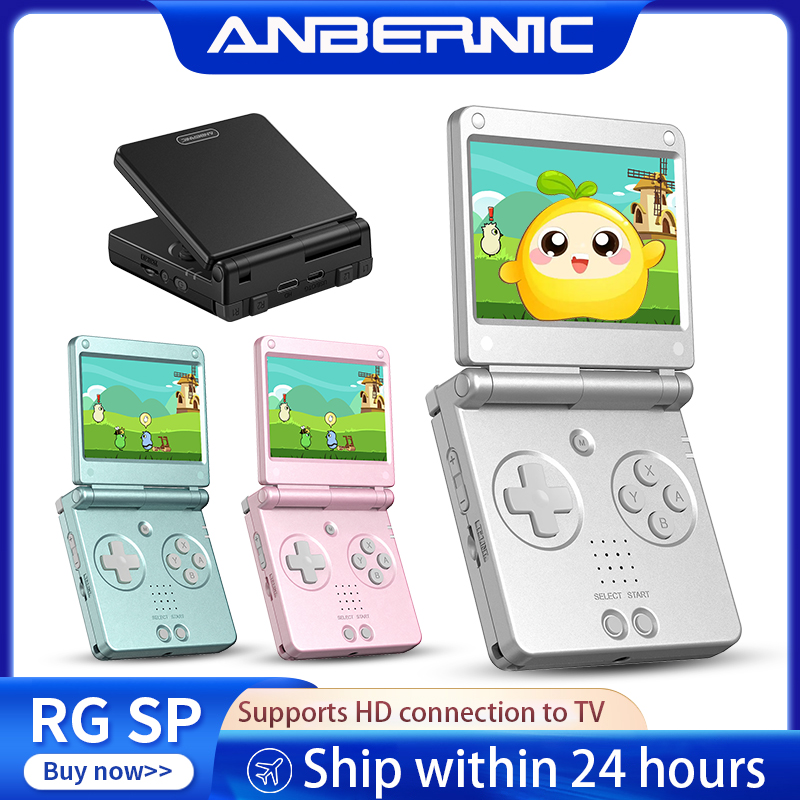Gaming Console In Chinese - Anbernic RGSP Flip Retro El Oyun