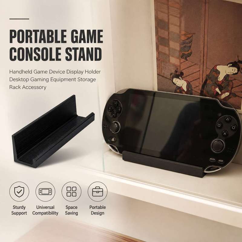 Gaming Console Organizer - Taşınabilir Oyun Konsolu Standı El Tipi