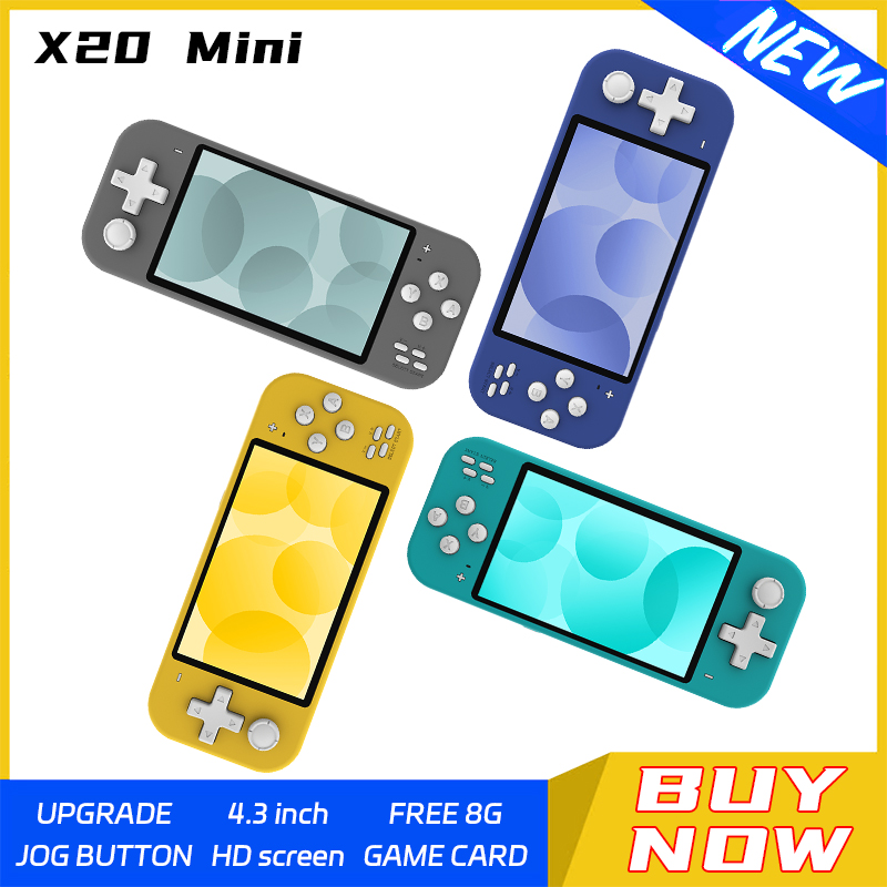 Gaming Console X20 - X20 Mini Retro El Konsolu 4.3