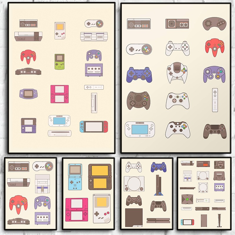 Gaming Console With - Video Oyunu El Tipi ve Konsol