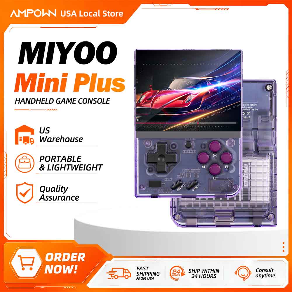 Gaming Console In Chinese - Miyoo Mini+ Retro El Oyun Konsolu
