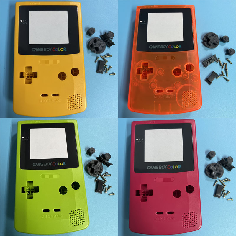 Gaming Console With - Gameboy Color Kabı Gbc Yedek Kabı
