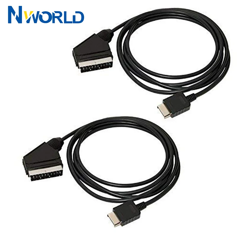 2 adet/lot 6Ft RGB SCART Kablo - Gaming Console Xbox One incelemesi ve fiyatı