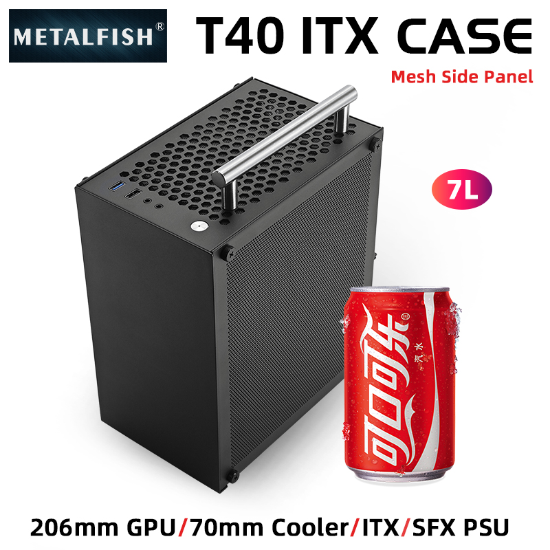 METALFISH T40 Mini ITX Siyah K - Console Gaming Pc Case incelemesi ve fiyatı