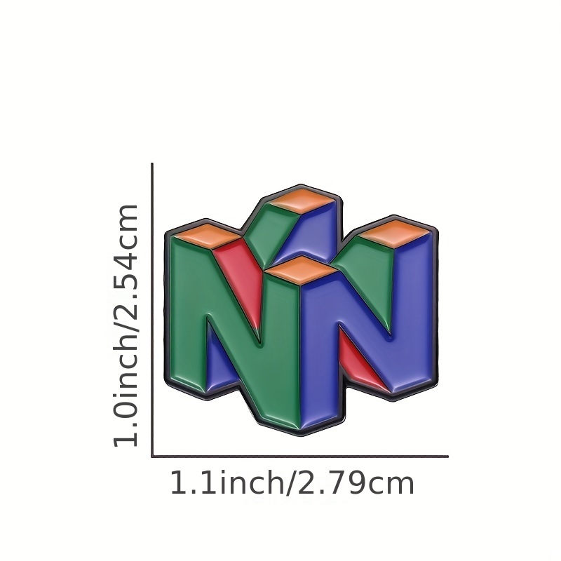 N64 Logo Oyun Emaye Pin – Ceke - Gaming Console Logo incelemesi ve fiyatı