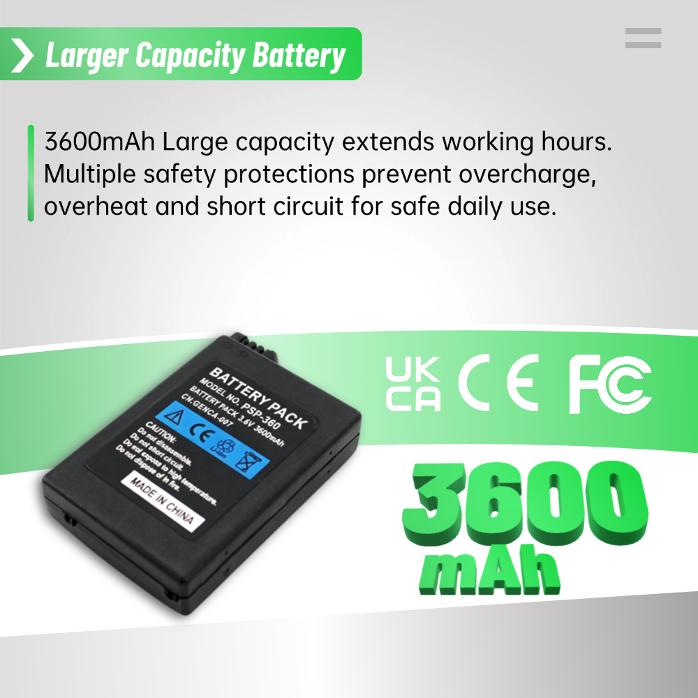 PUJIMAX 3600mAh 3.6V Yeni Li-i - Gaming Console New incelemesi ve fiyatı