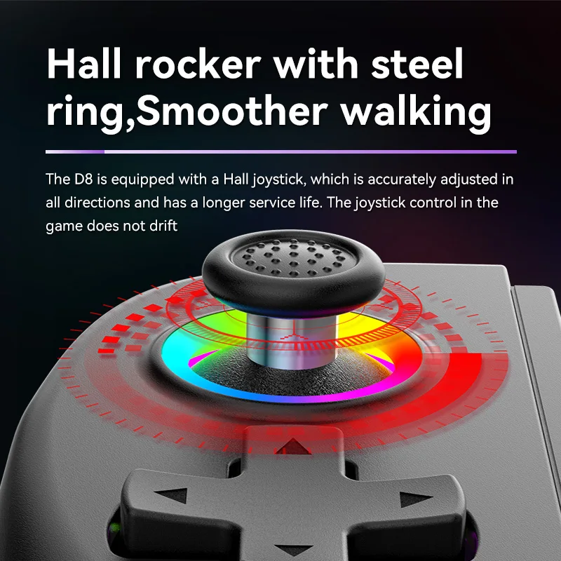 Sıcak satış BSP D8 RGB Tablet  - Gaming Console For Phone incelemesi ve fiyatı