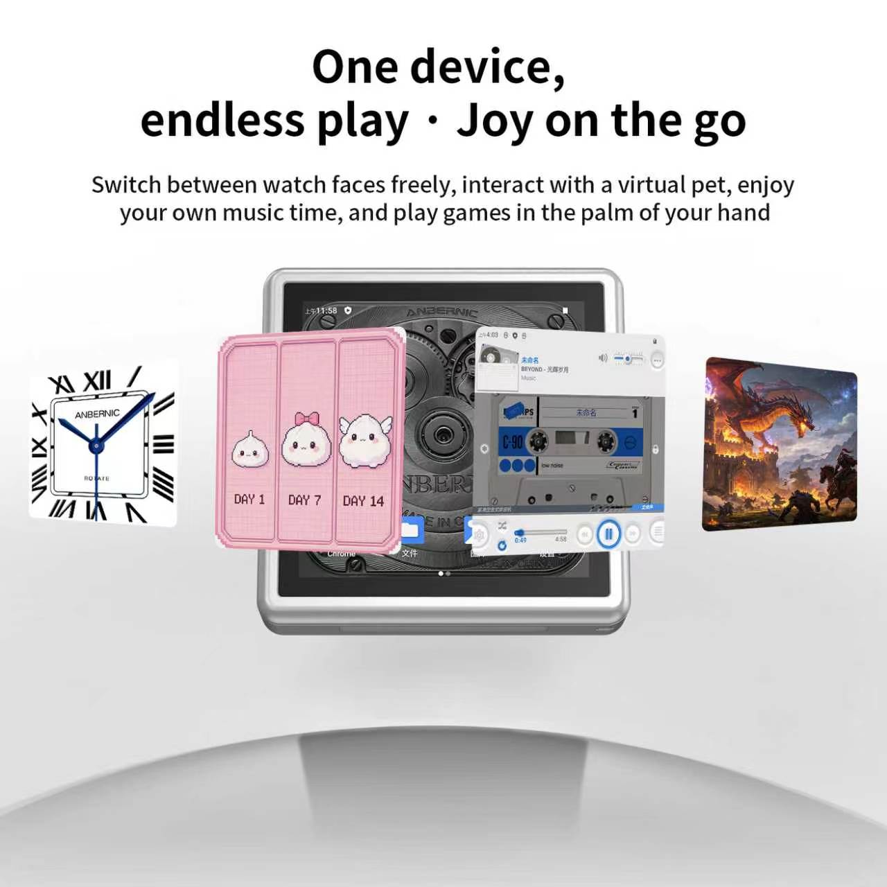 ANBERNIC RG Döndürülebilir Kar - Gaming Console 5 Year Old incelemesi ve fiyatı