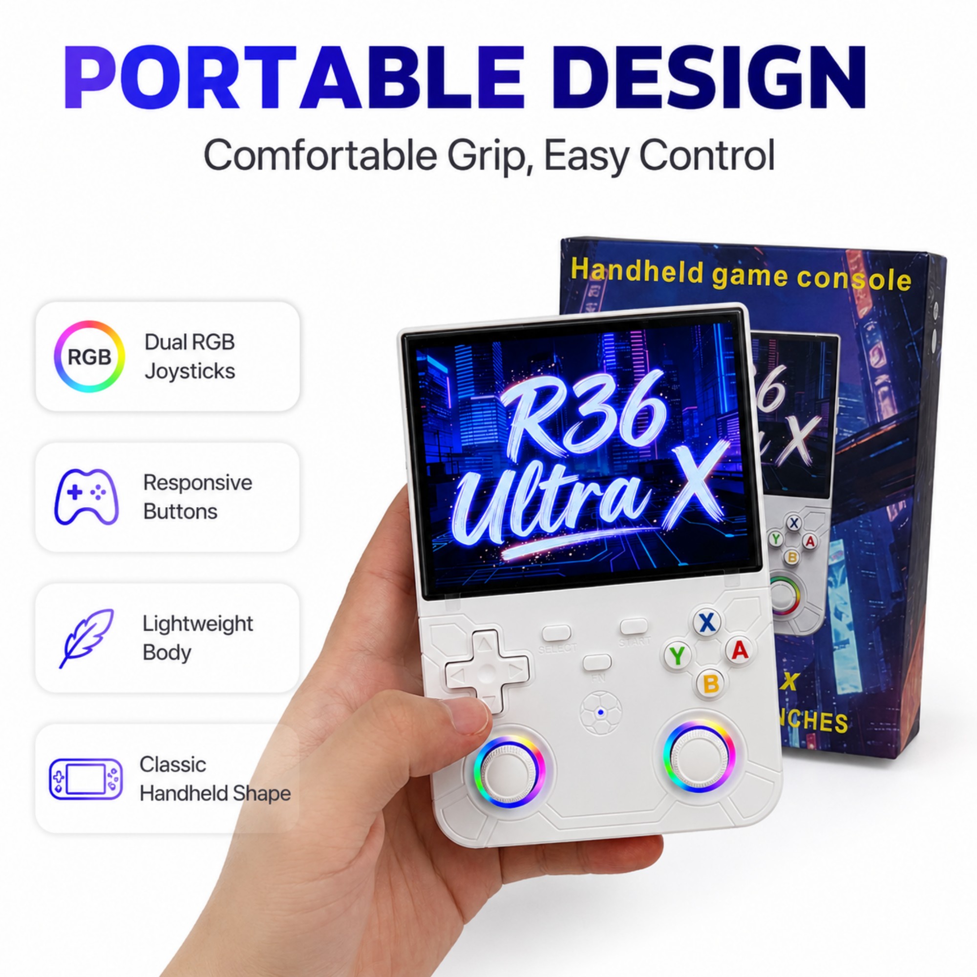 Retro El Oyun Konsolu R36 Ultr - Gaming Console In Chinese incelemesi ve fiyatı