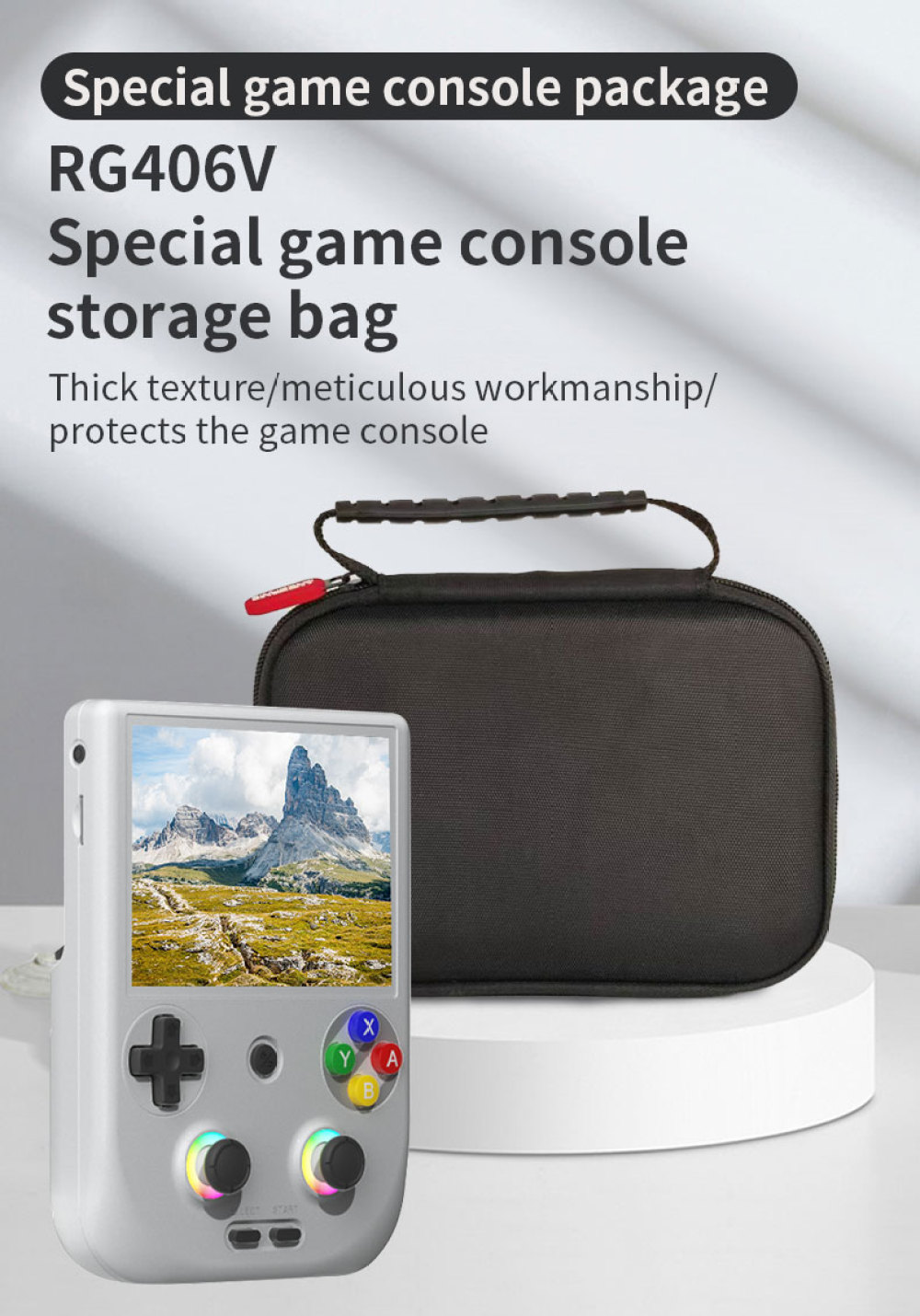 ANBERNIC RG406V El Oyun Konsol - Gaming Console Organizer incelemesi ve fiyatı