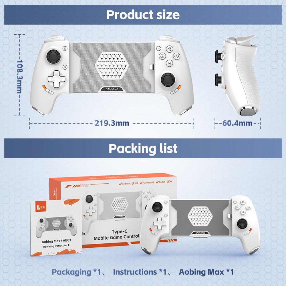 Orijinal Gamwing Aobing Max Ti - Gaming Console For Phone incelemesi ve fiyatı